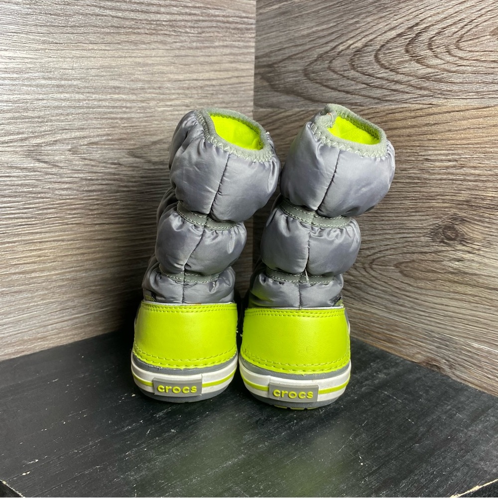 Crocs crocband winter insulated boots grey green - Picture 4 of 6